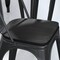 Flash Furniture 4PK Black Poly Resin Seats for Stools & Chairs, 4PK 4-JJ-SEA-PL01-BK-GG - alternate 8